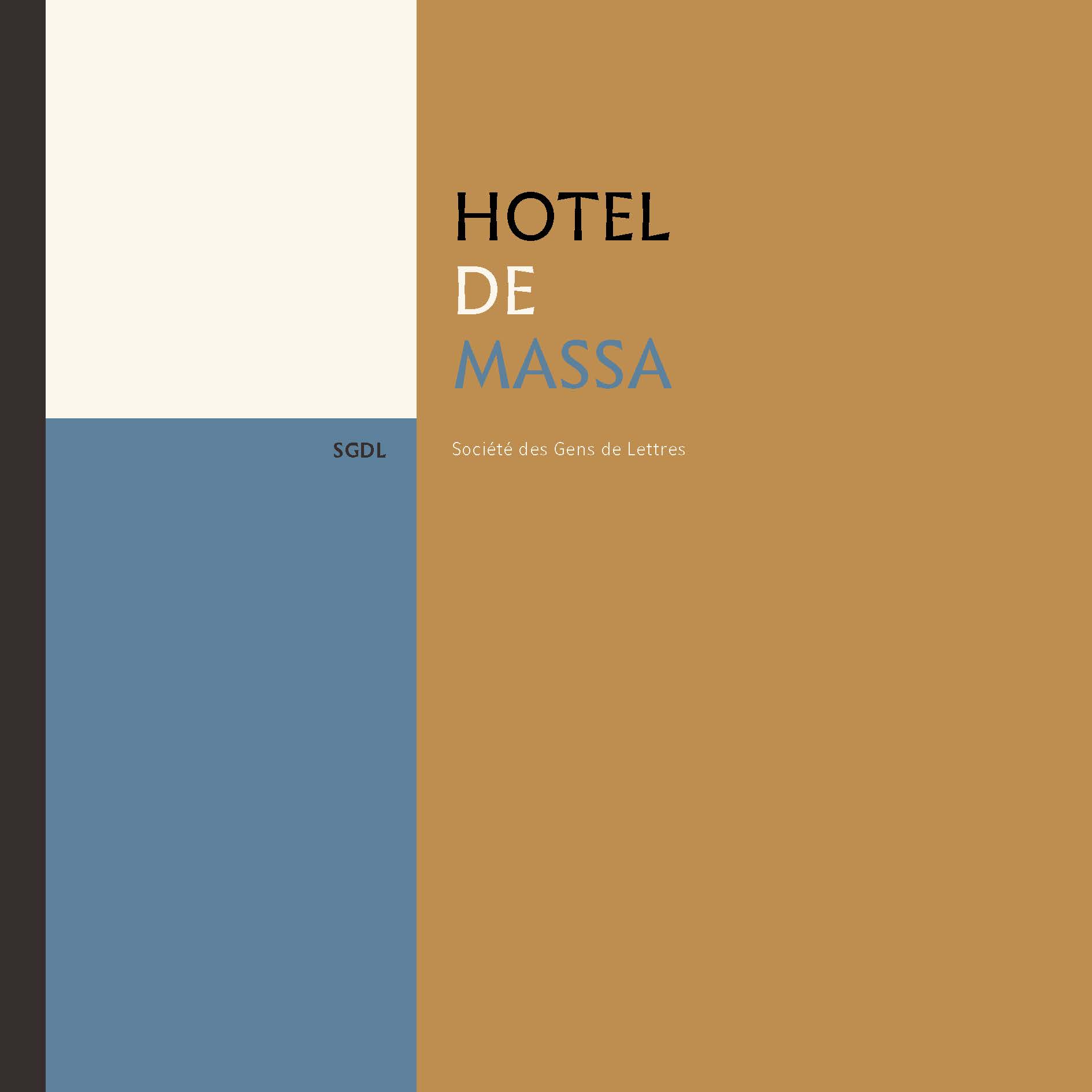 Hôtel de Massa Cover